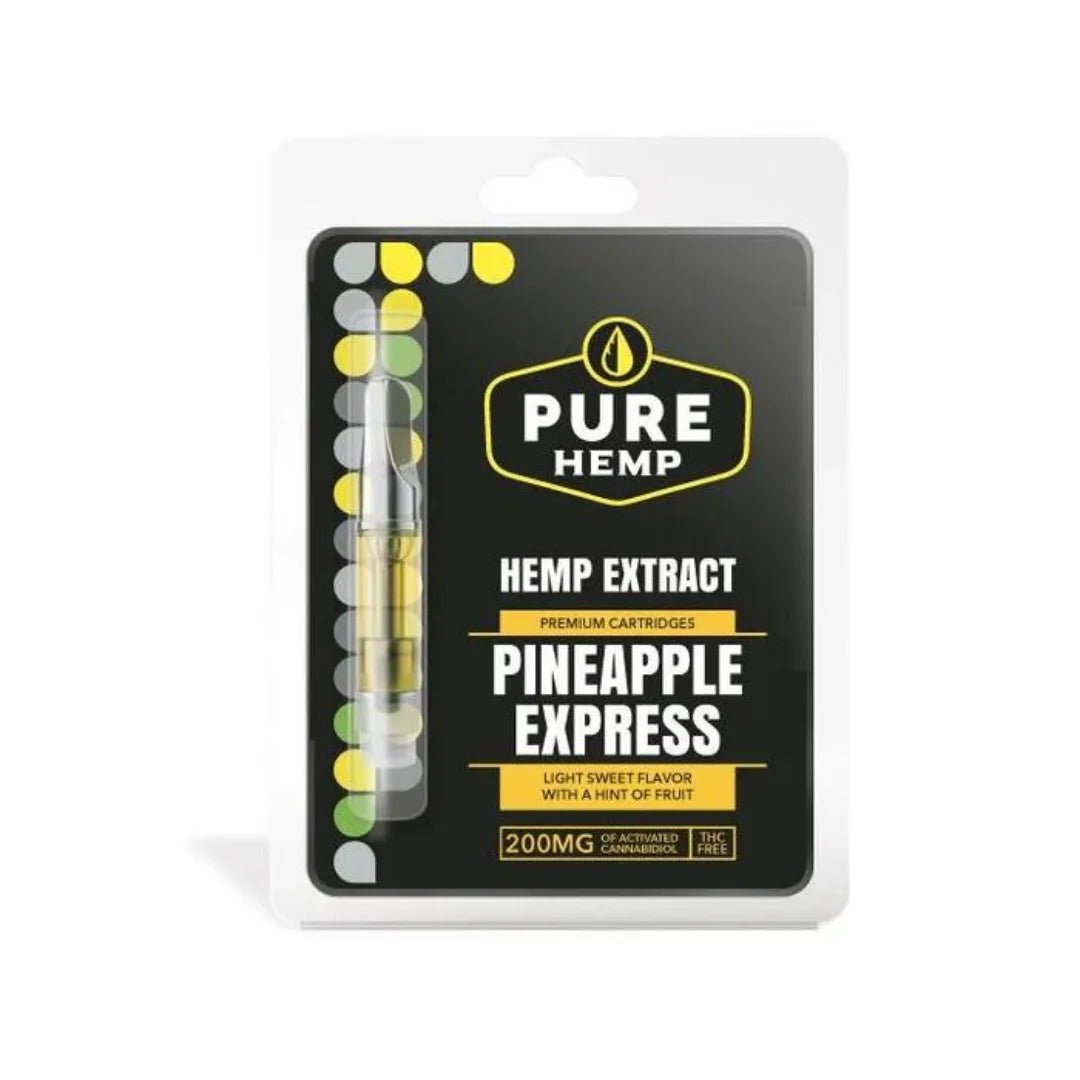 Pineapple Express CBD CartridgePure Hempanxietyarthritiscbd cartridge